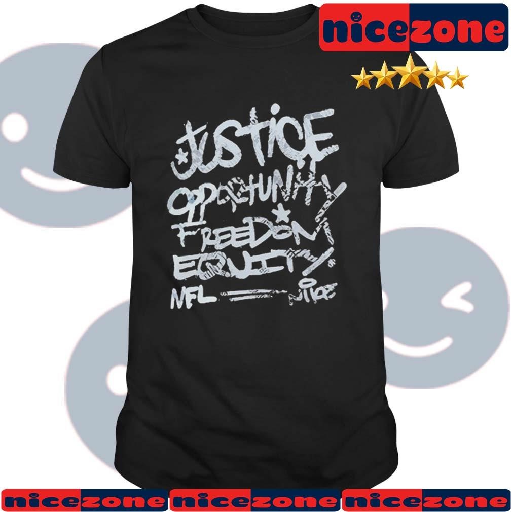 Atlanta Falcons NFL Justice Opportunity Equity 2024 Shirt