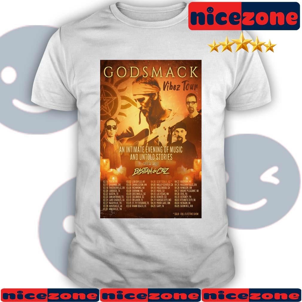 Godsmack Vibez 2024 North American Tour Shirt