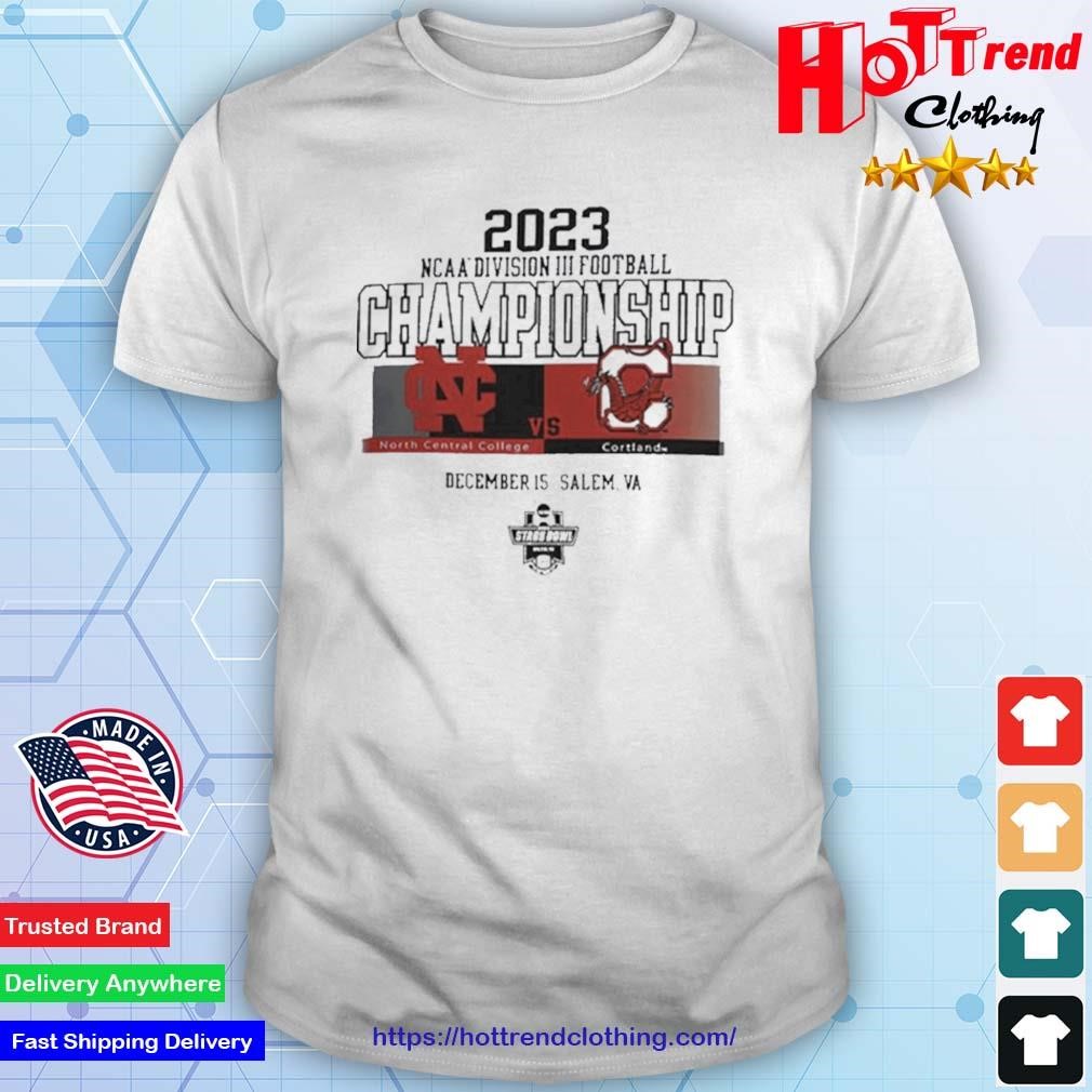 NCAA Division III Football Championship 2023 Central College Vs Red Dragons T-Shirt