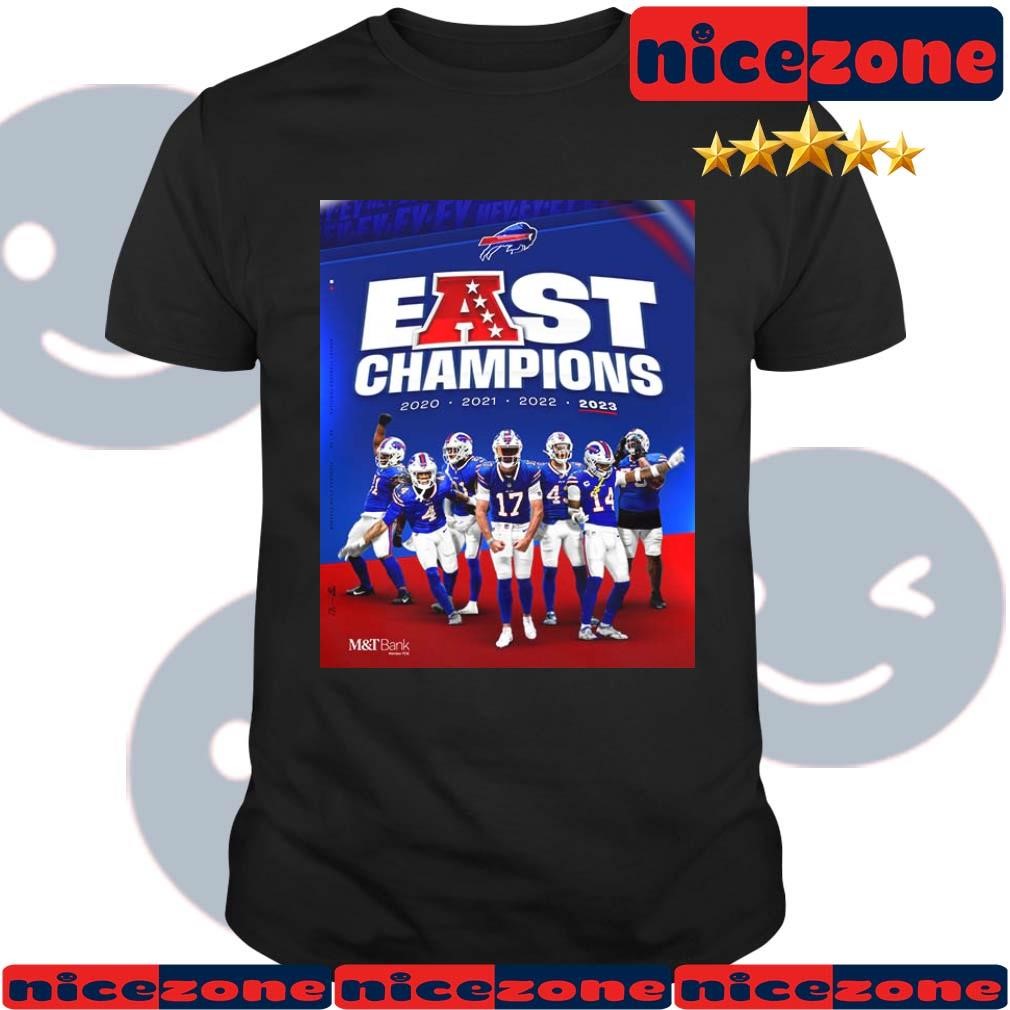 Buffalo Bills AFC East Champions 2020-2023 Shirt