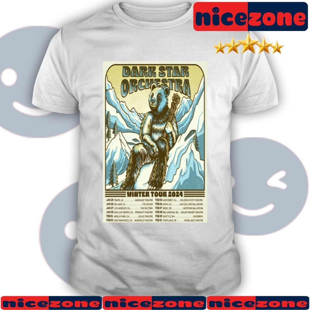 Event Dark Star Orchestra 2024 Winter Tour Shirt