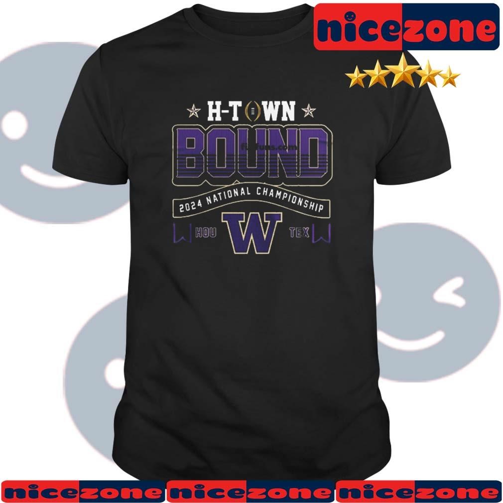 H-T WN Bound 2024 National Championship Washington Huskies Shirt