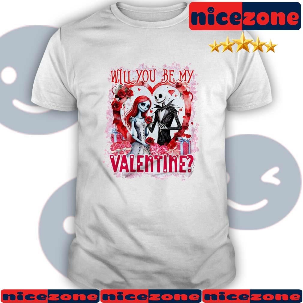 Jack Skellington And Sally Will You Be Valentine The Nightmare Before