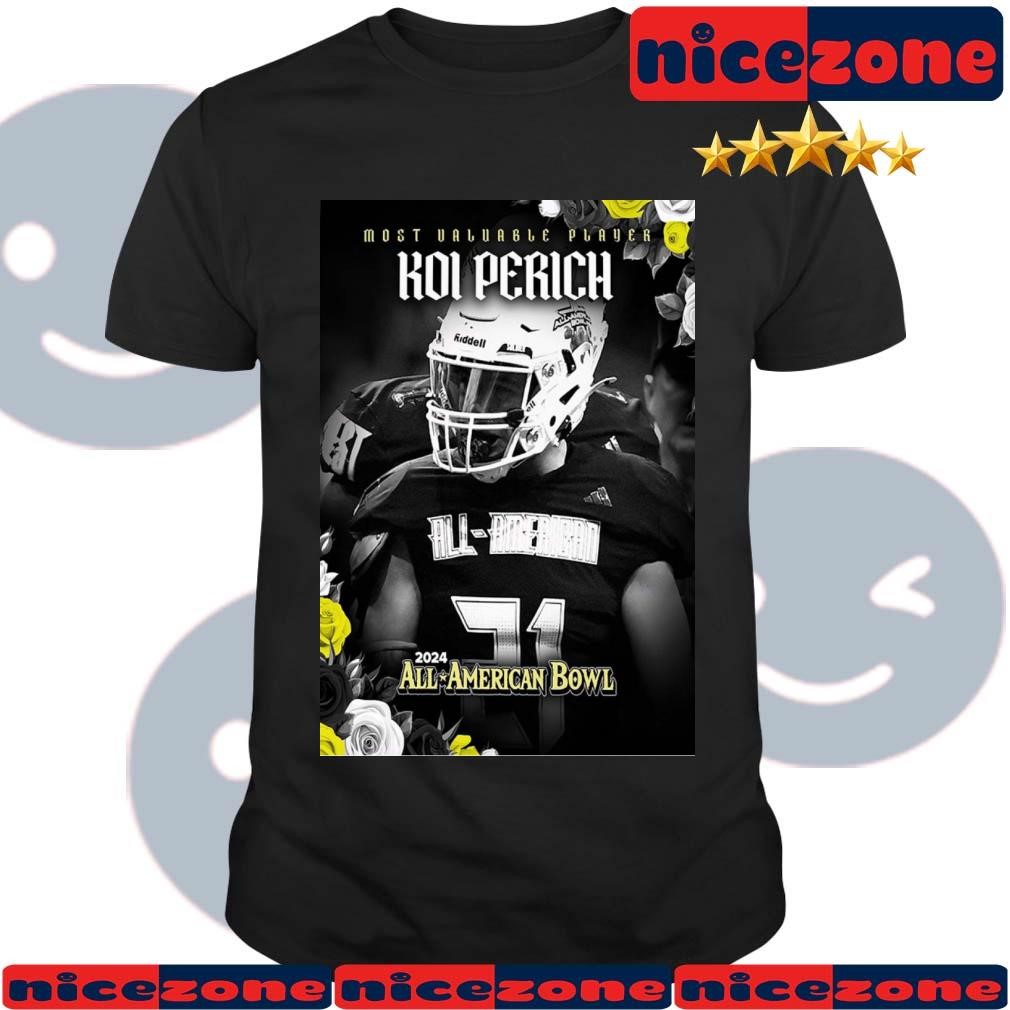 Koi Perich Is 2024 All-American Bowl MVP Shirt