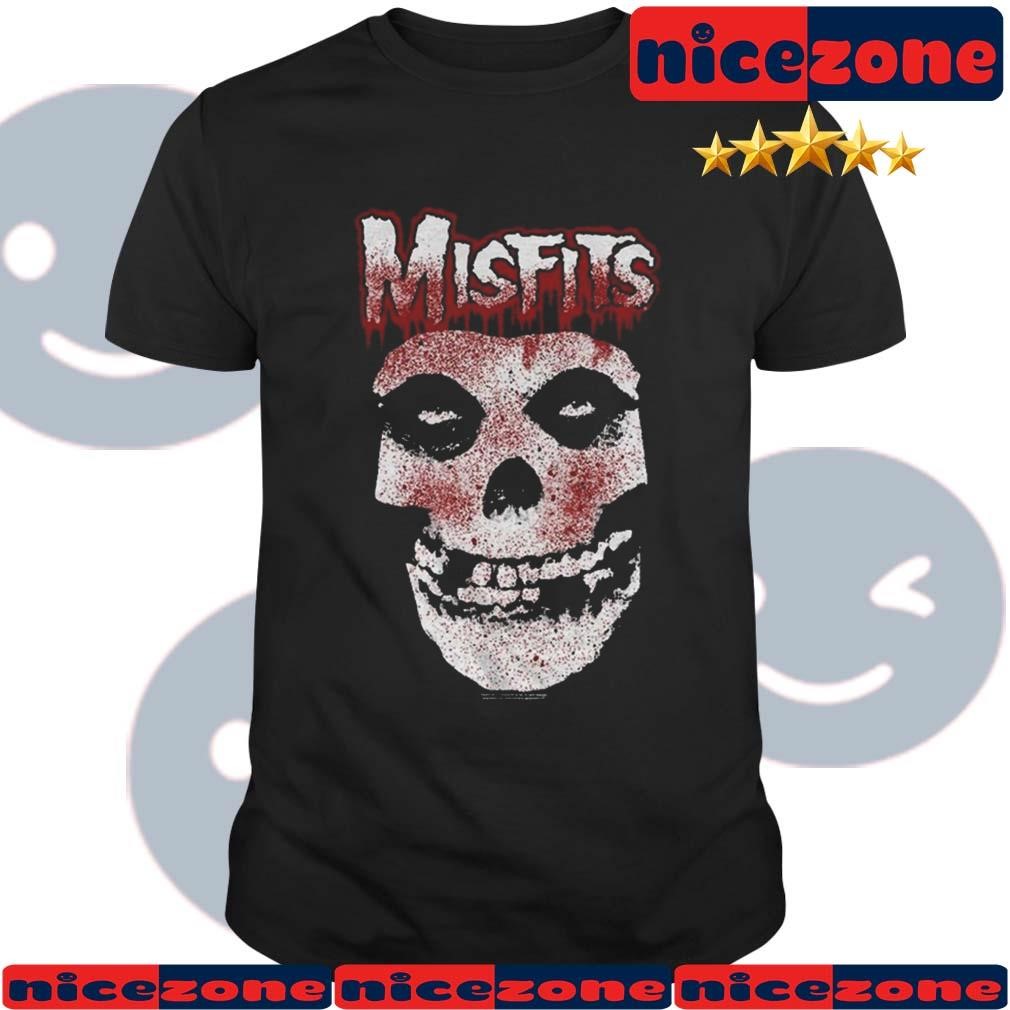 Misfits Blood Drip Skull Shirt