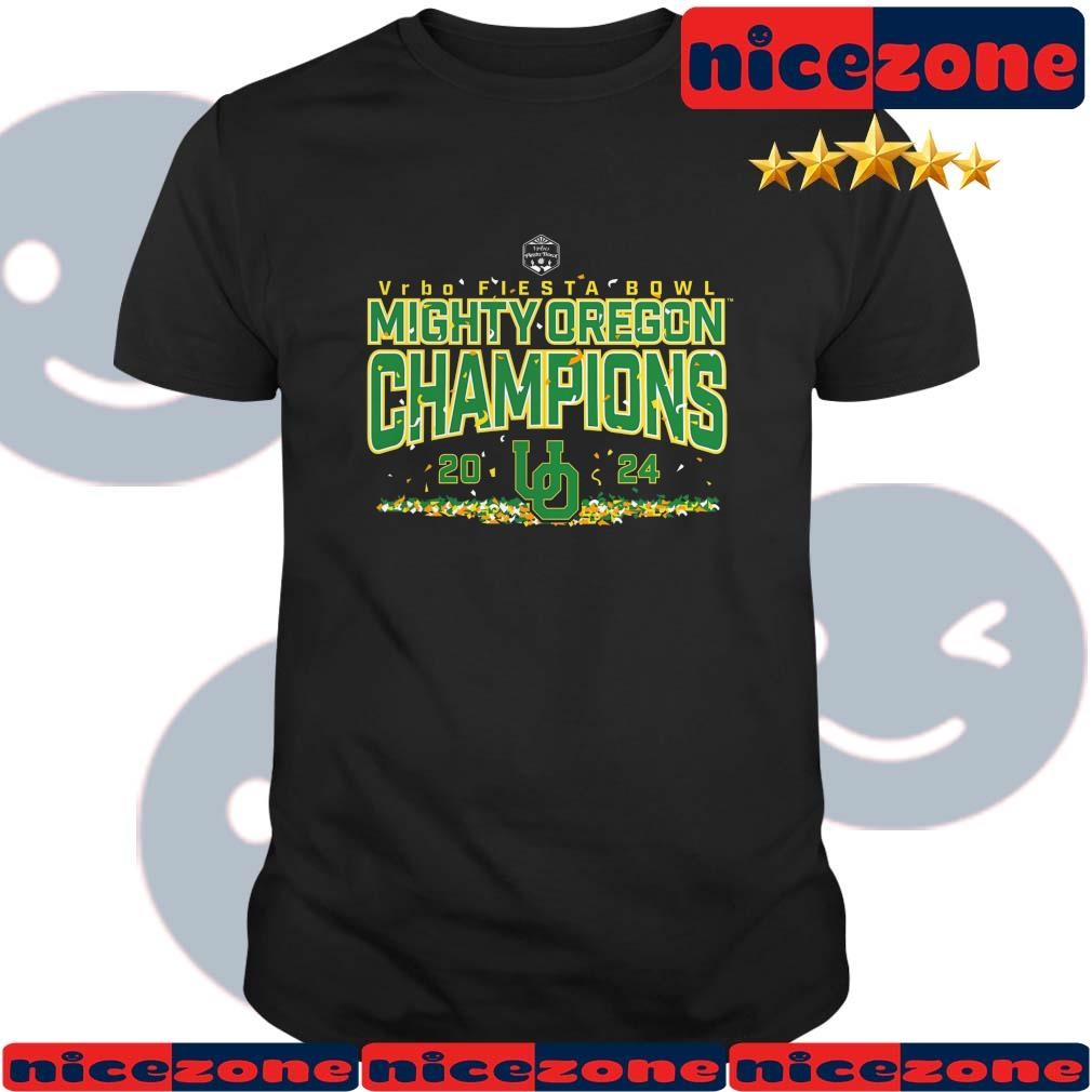 Vrbo Fiesta Bowl Mighty Oregon Ducks Champions 2024 Shirt